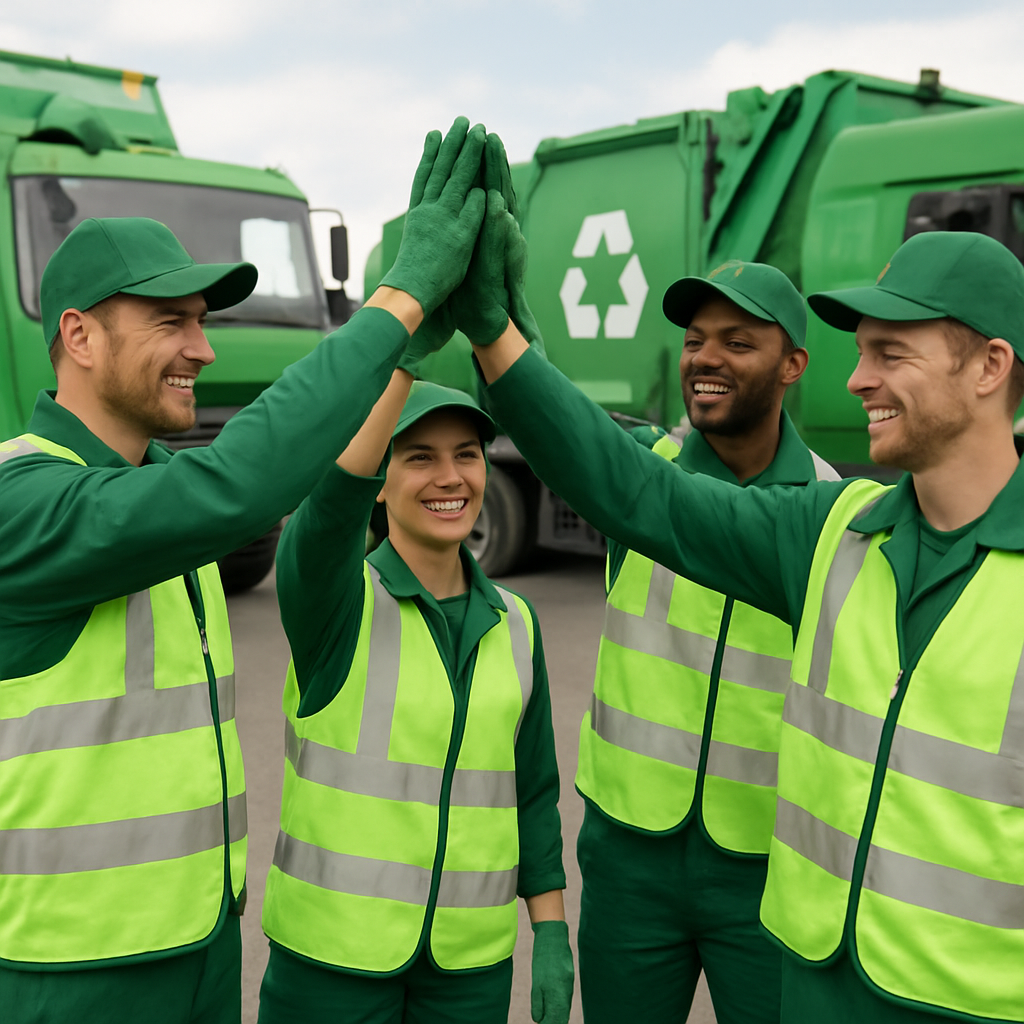 Creek Waste professional team and equipment
